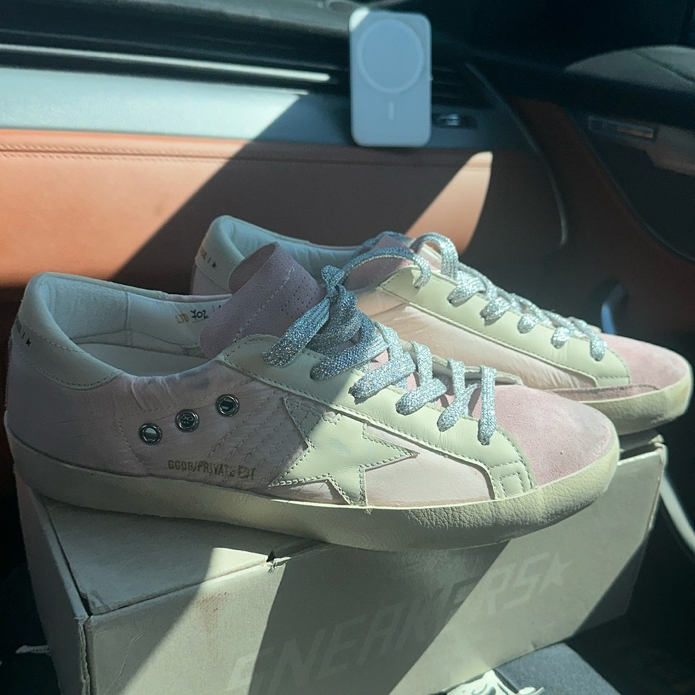Golden Goose Pink Sneakers